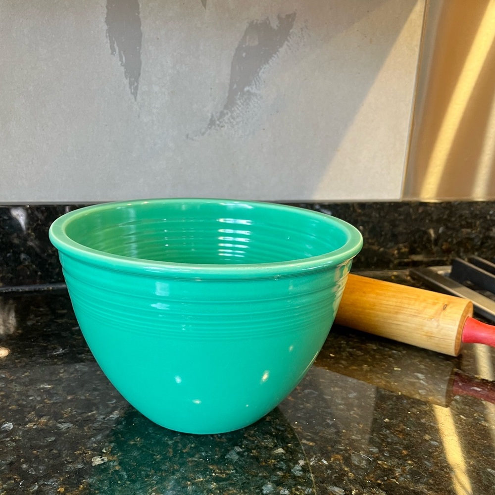 Vintage fiesta #5 Nesting Mixing Bowl - Green